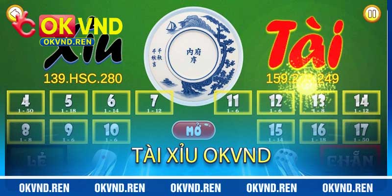 Tài Xỉu OKVND - Trò Chơi Xúc Xắc 6 Mặt Thú Vị Của 2026